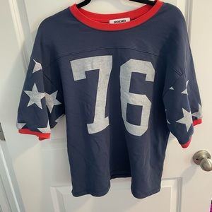 Free people star jersey shirt